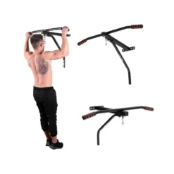 Barre de traction murale pour entraînement de musculation