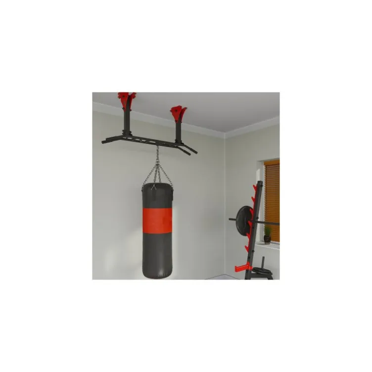 Barre de traction semi-pro avec 10 prises pour différentes positions de traction