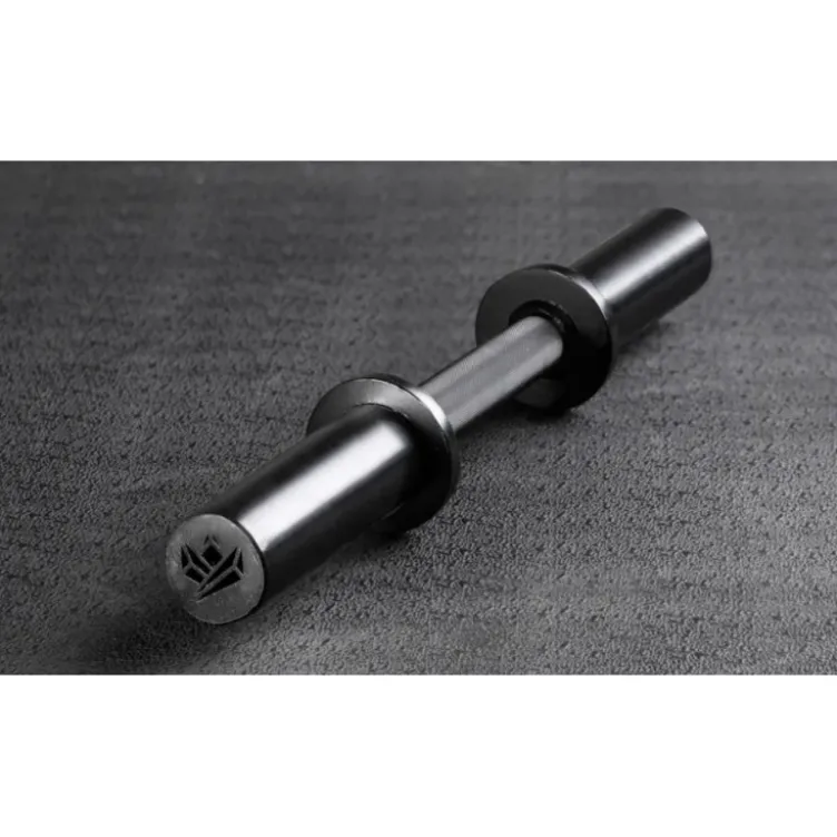 Barre d'haltère court olympique 65 cm avec fat ou slim grip