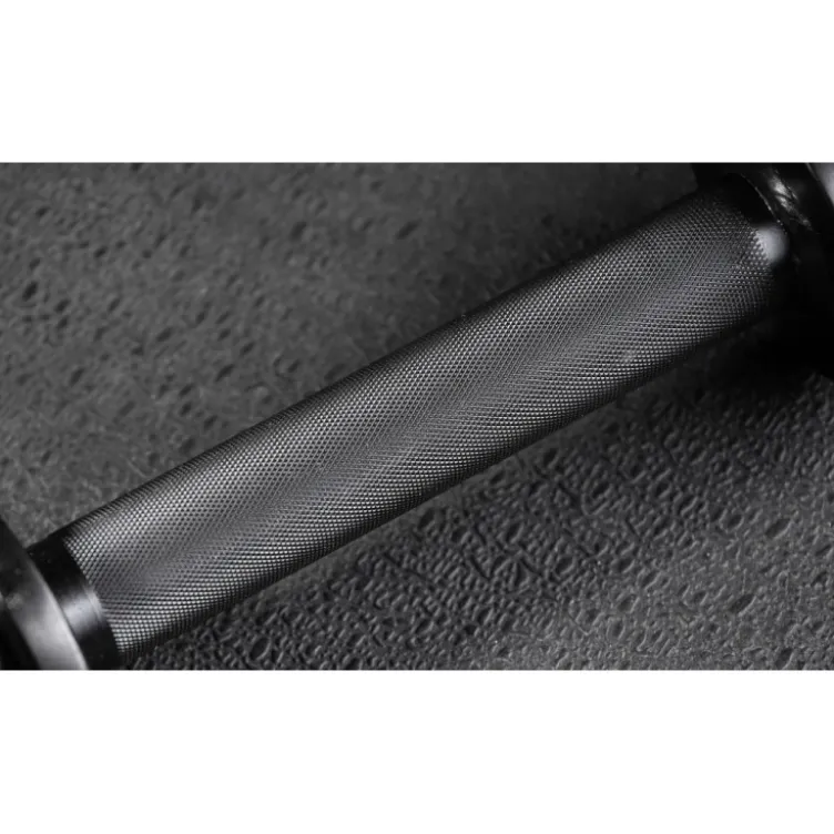 Barre d'haltère court olympique 65 cm avec fat ou slim grip