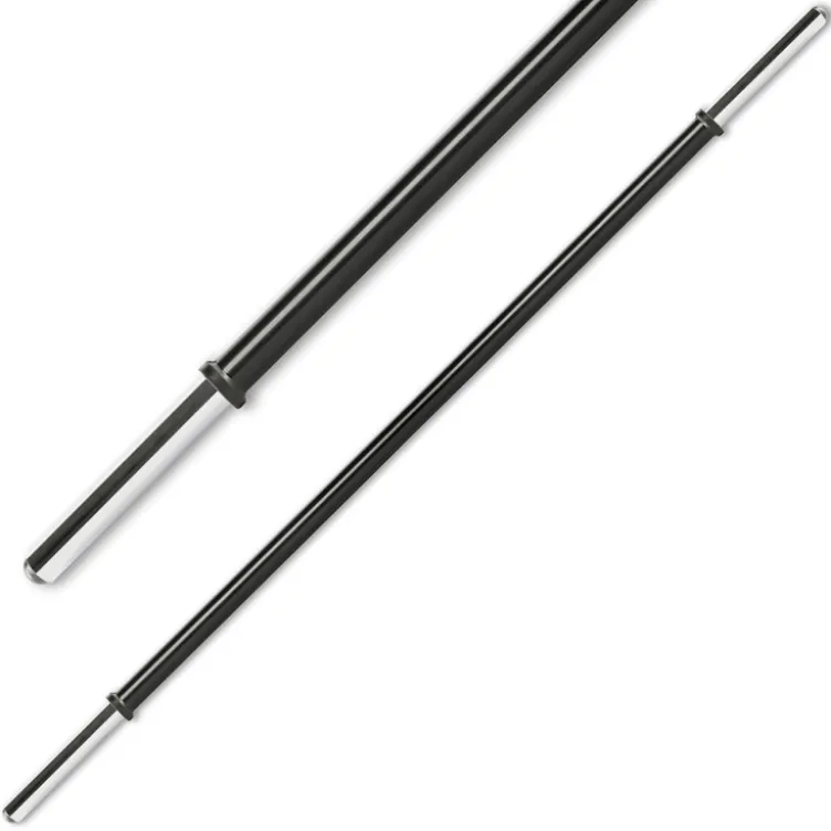 Barre d'haltère creuse standard de la marque ATX- Longueur 140 cm