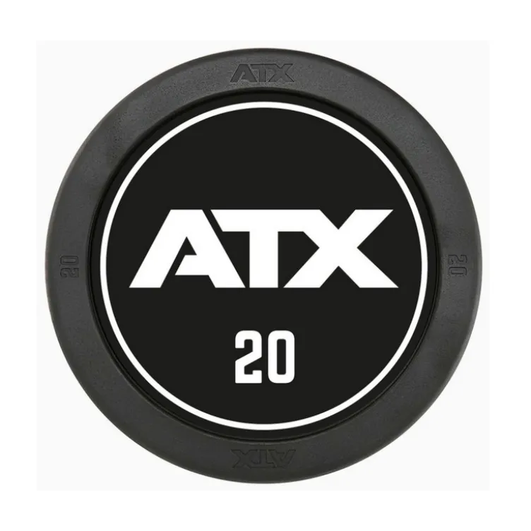Barre d'haltère droite ultra-résistante ATX - 2 design au choix - 10 à 50 kg