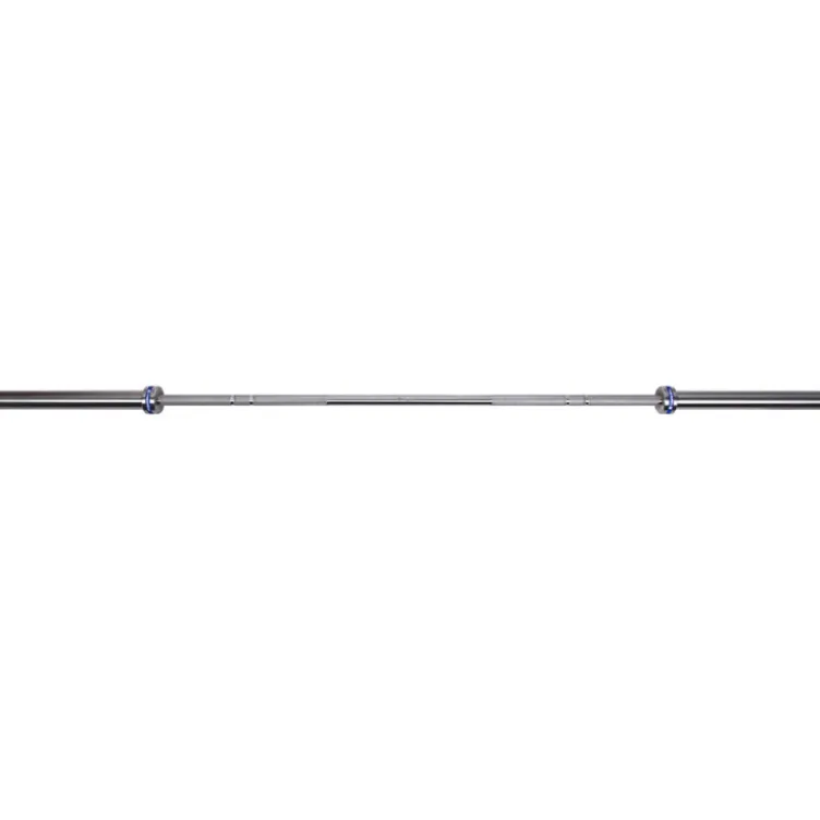 Barre d'haltères olympiques premium en acier chromé - 20 kg / 50 mm de diamètre