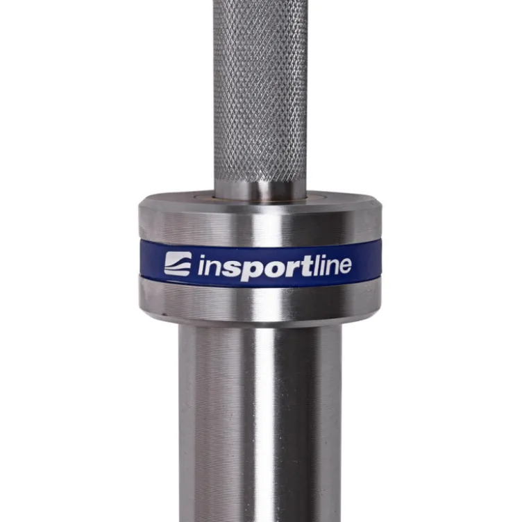 Barre d'haltères olympiques premium en acier chromé - 20 kg / 50 mm de diamètre