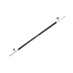Barre droite de musculation standard 140 cm avec pinces de serrage