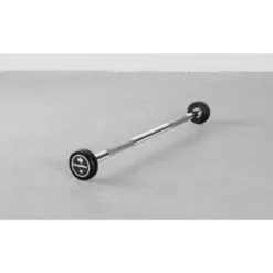 Barre droite d'haltère monobloc préchargée 10 kg à 50 kg Kingsbox pour professionnels et particuliers