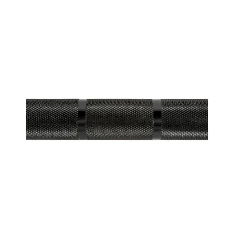 Barre droite olympique chromée longueur 220 compatible avec des disques 50 mm