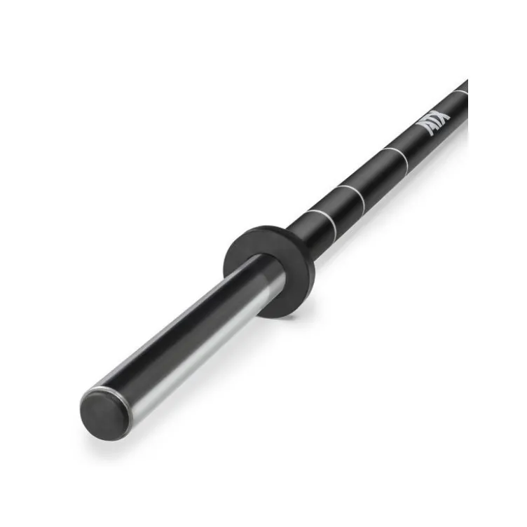 Barre droite olympique de musculation professionnelle ATX de 210 cm avec une capacité de 350 kg