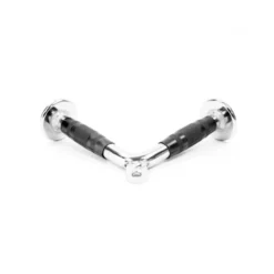 Barre en V avec poignées en caoutchouc pour entraînement Triceps/Biceps