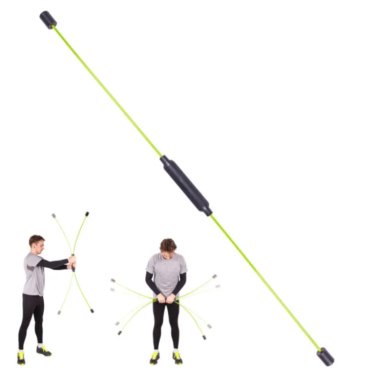 Barre flexible de musculation - Entraînement fitness à domicile
