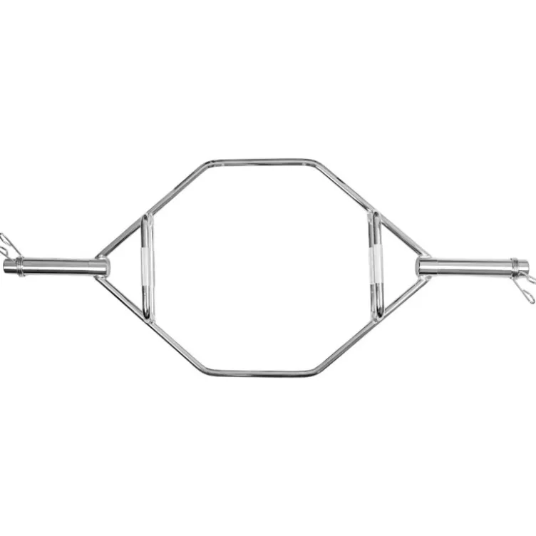 Barre hexagonale de soulevé de terre - Trap bar olympique 50 mm à capacité de charge 200 kg