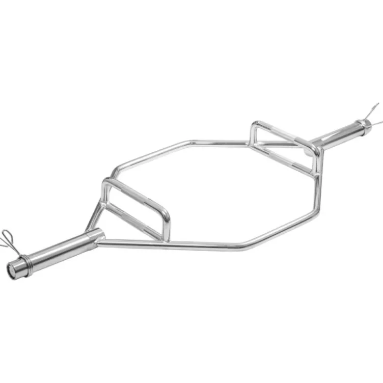 Barre hexagonale de soulevé de terre - Trap bar olympique 50 mm à capacité de charge 200 kg