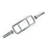 Barre multigrip chromée diamètre 50 mm pour entrainement des triceps