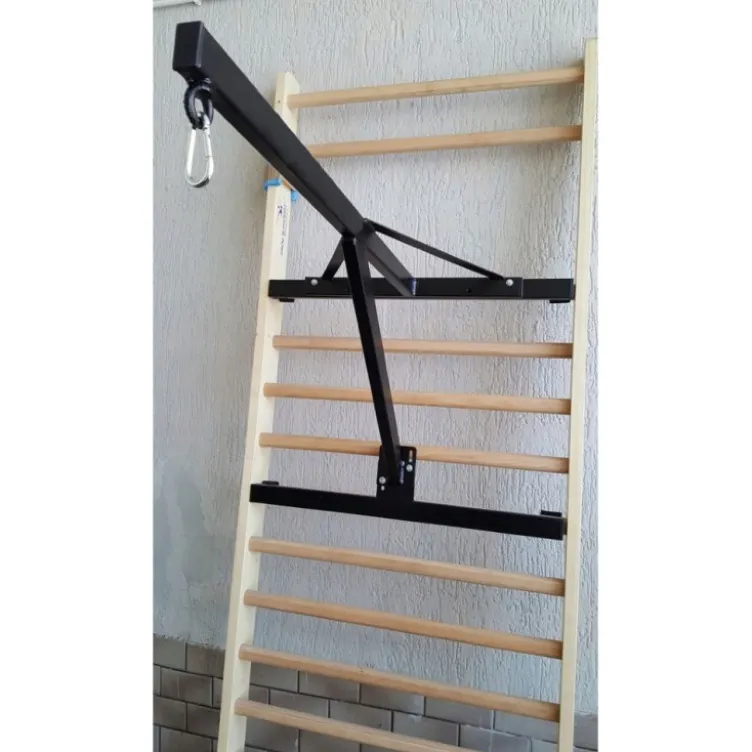 Barre murale robuste avec accroche de punching ball -40 x 20 mm