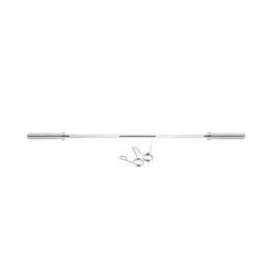 Barre olympique droite de musculation 180 cm pour entraînement en home-gym