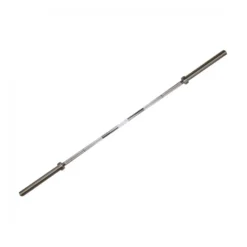 Barre olympique et stop disques disponible en 3 longueurs 130 cm, 175 cm, 220 cm