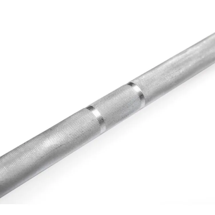 Barre olympique "Hard Chromed" 220 cm pour entraînement de Powerlifting