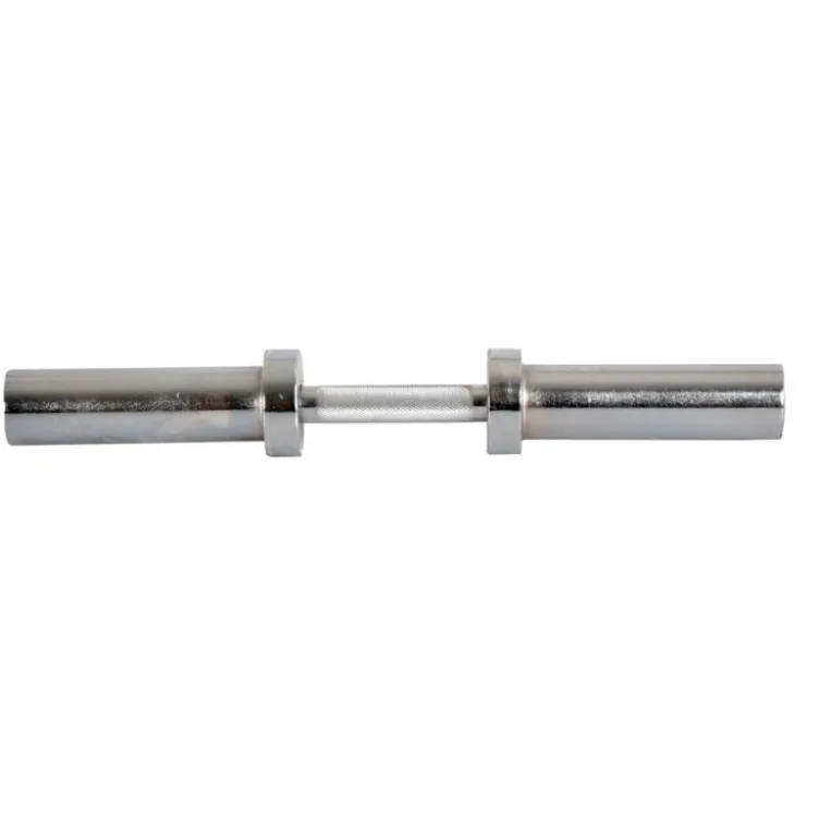 Barre polyvalente pour disque de poids 2 x 17 cm / capacité de 90 kg de charge