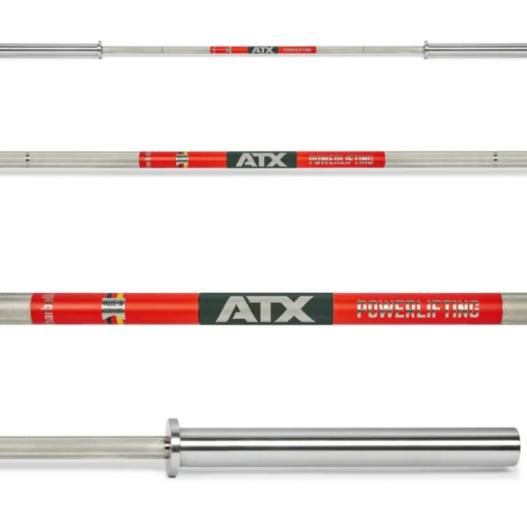Barre Raw Powerlifting ATX avec capacité de charge de 1200 kg - Your Perfect Grip