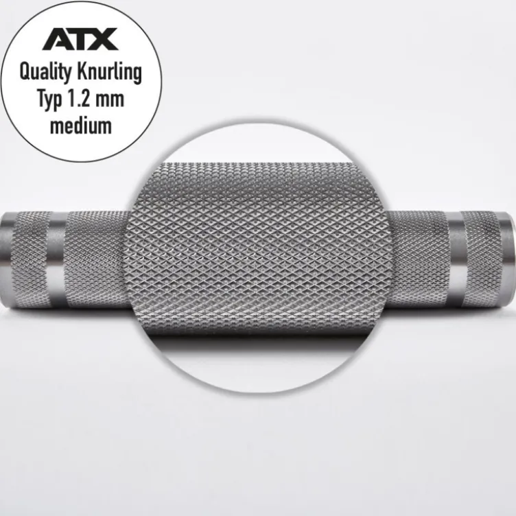 Barre Raw Powerlifting ATX avec capacité de charge de 1200 kg - Your Perfect Grip