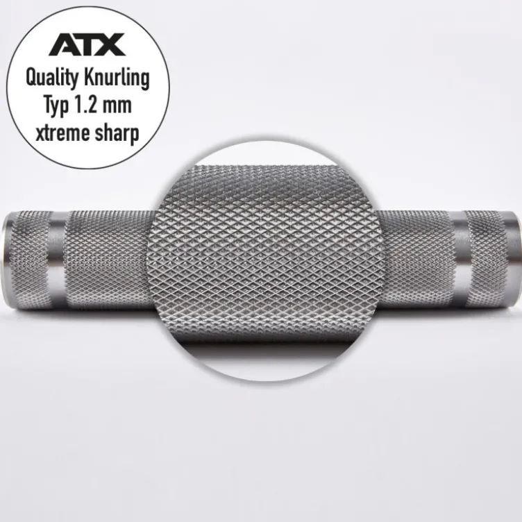 Barre Raw Powerlifting ATX avec capacité de charge de 1200 kg - Your Perfect Grip