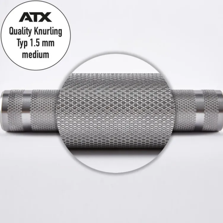 Barre Raw Powerlifting ATX avec capacité de charge de 1200 kg - Your Perfect Grip
