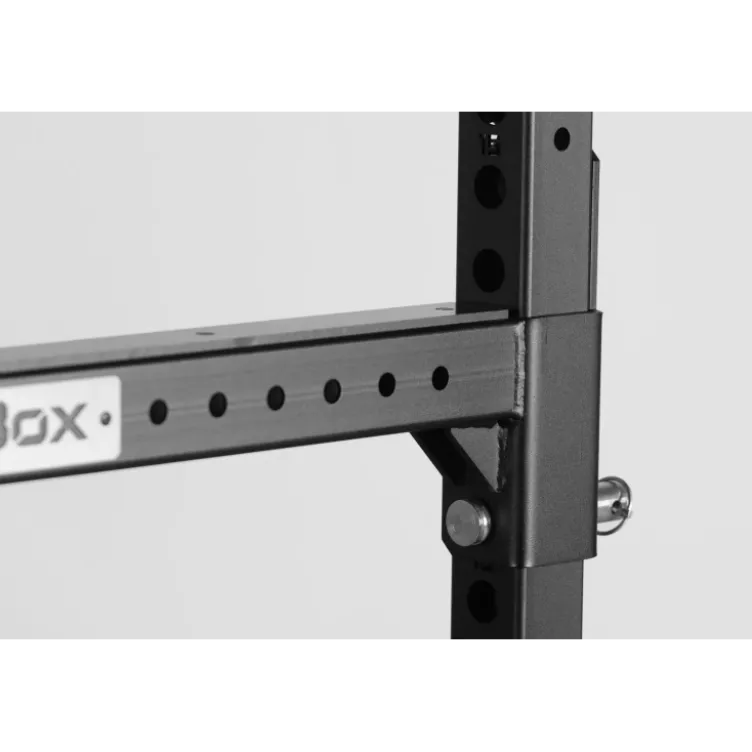 Barres de sécurité pour racks de musculation Kingsbox série Royal et exercices avec lourdes charges