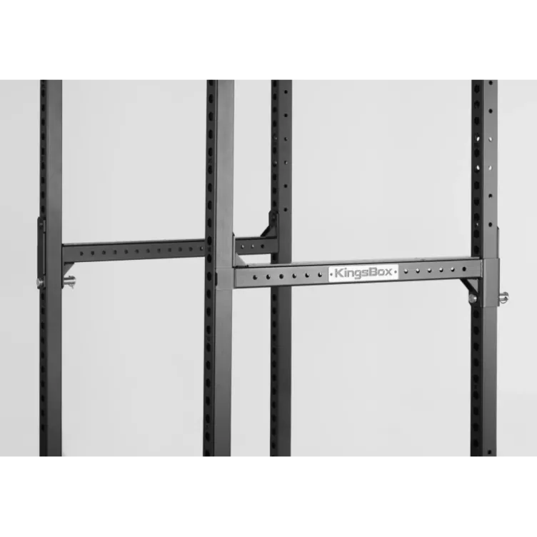 Barres de sécurité pour racks de musculation Kingsbox série Royal et exercices avec lourdes charges