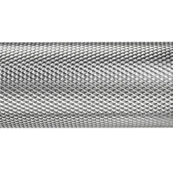 Barres d'haltères droites préchargées de 10 à 50 kg design ATX en acier avec revêtement en caoutchouc robuste
