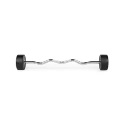 Barres d'haltères pré-chargées type SZ avec design ATX de 10 à 50 kg