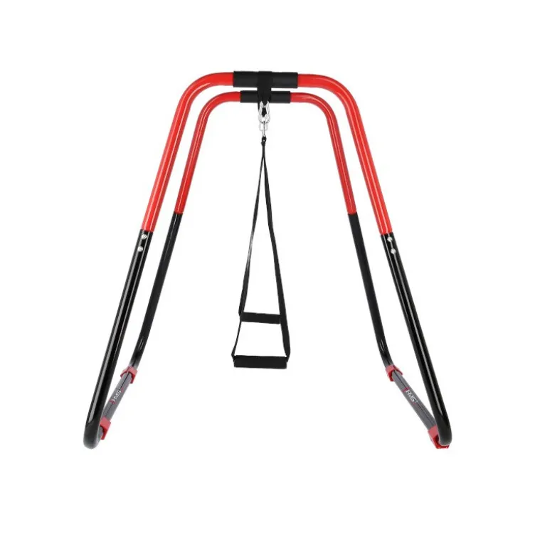 Barres parallèles avec sangles et poignée pour trainings de sport - 94 cm de hauteur