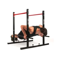 Barres parallèles d'entraînement en homegym - ajustables et robuste