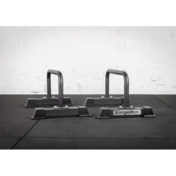 Barres parallèles en acier pour séances de fitness/gymnastique - Kingsbox