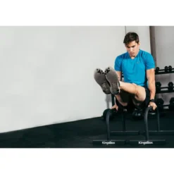 Barres parallèles en acier pour séances de fitness/gymnastique - Kingsbox