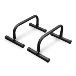 Barres parallèles en acier pour exercices de musculation et Calisthénie Titanium Strength - Prise de 38 mm et base antidérapante