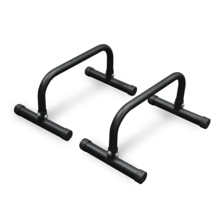 Barres parallèles en acier pour exercices de musculation et Calisthénie Titanium Strength - Prise de 38 mm et base antidérapante