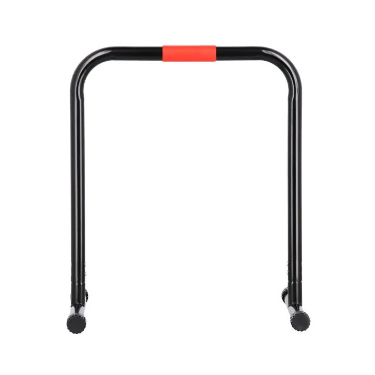 Barres parallèles en acier robuste pour dips et renforcement musculaire - 74 cm de hauteur