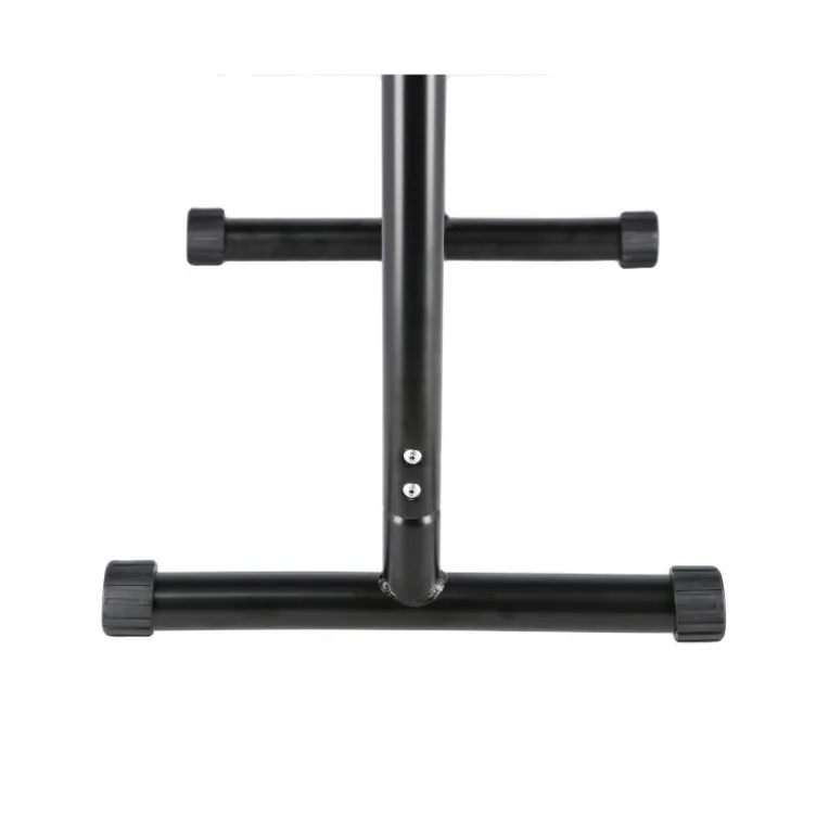 Barres parallèles en acier robuste pour dips et renforcement musculaire - 74 cm de hauteur