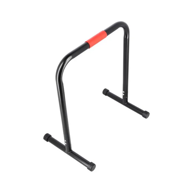 Barres parallèles en acier robuste pour dips et renforcement musculaire - 74 cm de hauteur