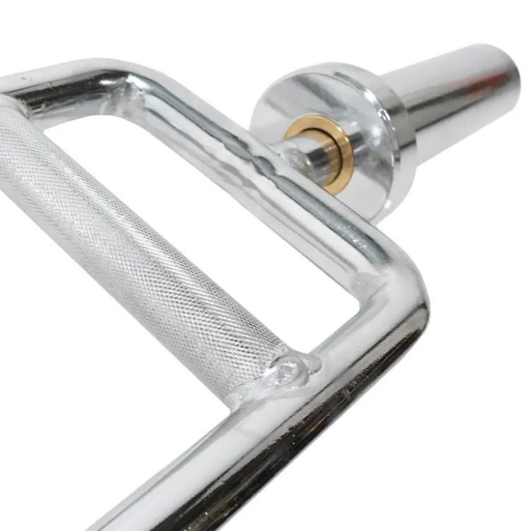 Barre à triceps olympique Force USA F-OTB 86 cm à capacité de charge 225 kg - Colliers inclus