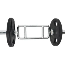 Barre à triceps olympique Force USA F-OTB 86 cm à capacité de charge 225 kg - Colliers inclus