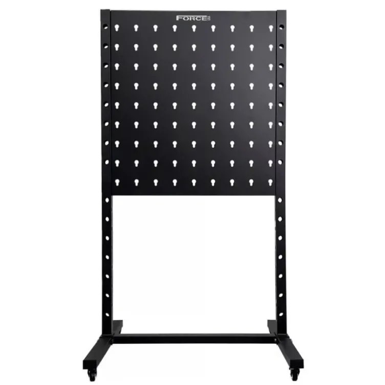Base de rangement Force USA avec 20 ancres de fixation pour accessoires de musculation et poignées de tirage