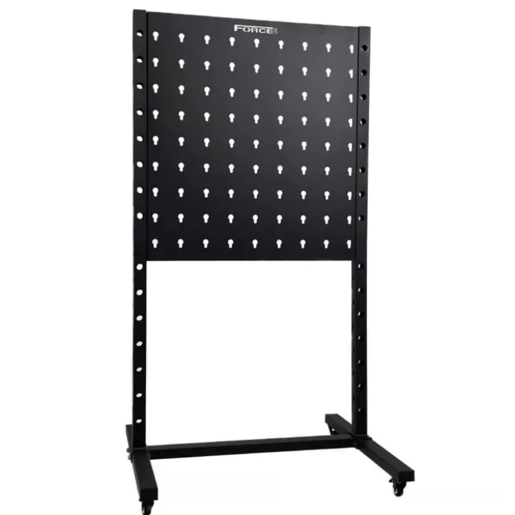 Base de rangement Force USA avec 20 ancres de fixation pour accessoires de musculation et poignées de tirage