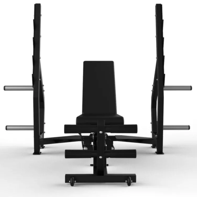 Bench press multi-positions Titanium Strength EL-OFID avec siège et dossier ajustable de -15° à 30°
