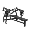 Bench Press Plate Loaded Horizontal convergent pour professionnels et espace de musculation commercial
