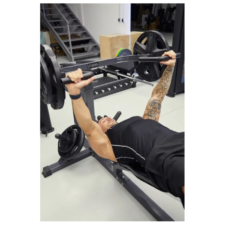 Bench press semi-pro PM50 avec 8 réglables de -15° à 90° - Banc Multi-fonction à leviers Titanium Strength