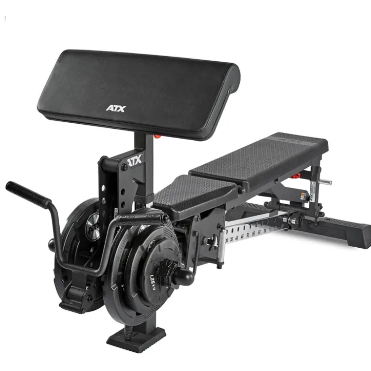 Biceps Curl Option ATX pour banc de musculation avec charge maximale de 100 kg