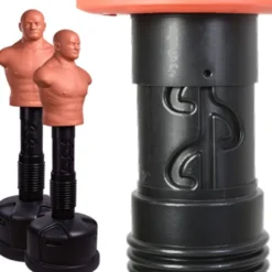 Buste de frappe ajustable en hauteur jusqu'à 178 cm - Idéal pour la pratique des coups en boxe