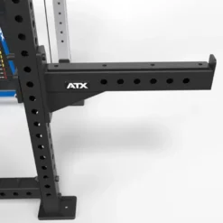 Cable cross rack ATX fitness avec colonne de poids 2 x 90 kg et accessoires d'entraînement multiples - Entraînement pro