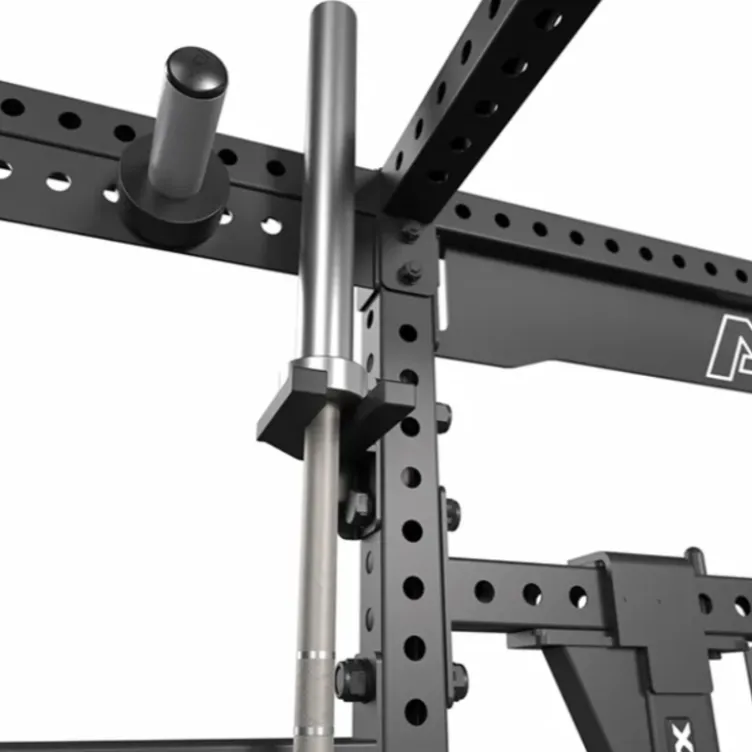 Cable cross rack ATX fitness avec colonne de poids 2 x 90 kg et accessoires d'entraînement multiples - Entraînement pro